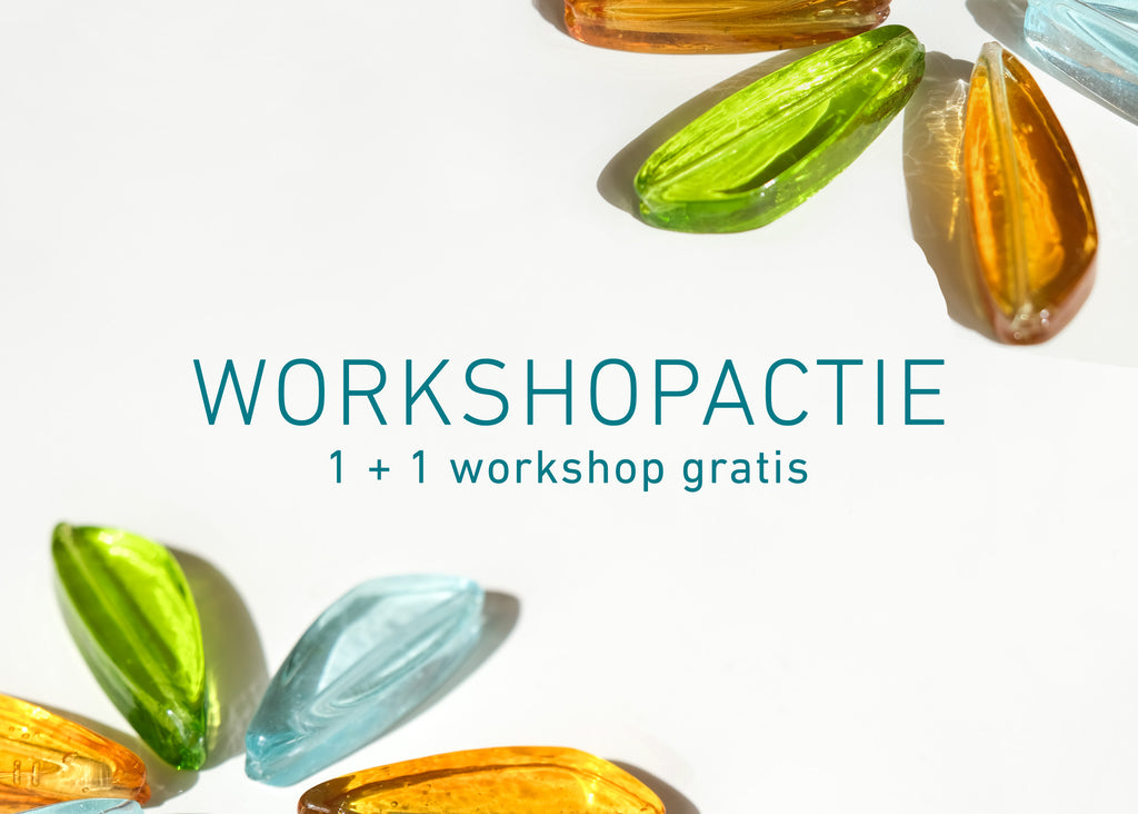 Workshopactie: Volg 2 juwelenworkshops voor de prijs van 1