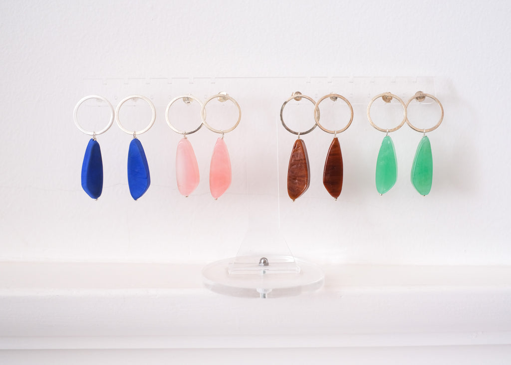 kobaltblauwe kraal muranoglas