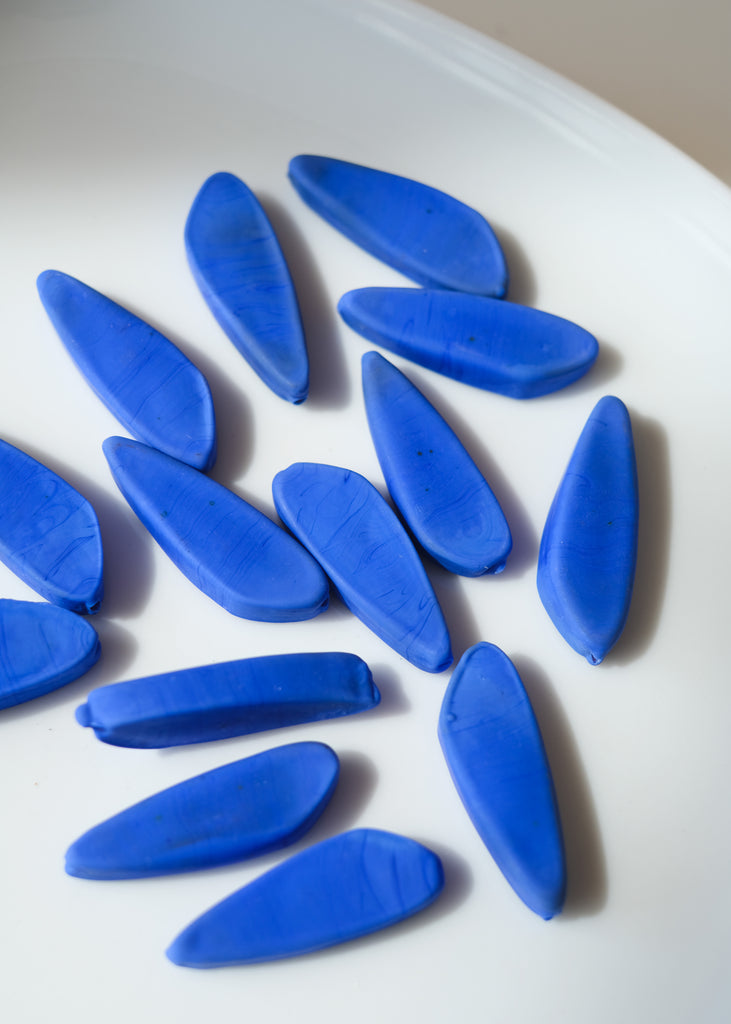 kobaltblauwe kraal muranoglas