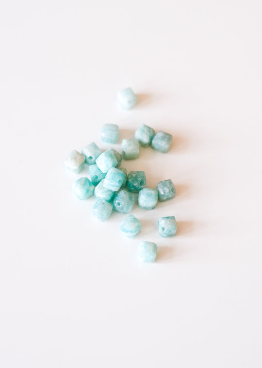 Kralen ruitje amazoniet