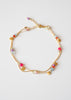 armbandje met kleurrijke edelsteentjes 