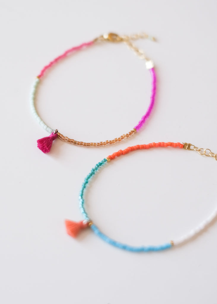 armbandje voor kinderen met kraaltjes