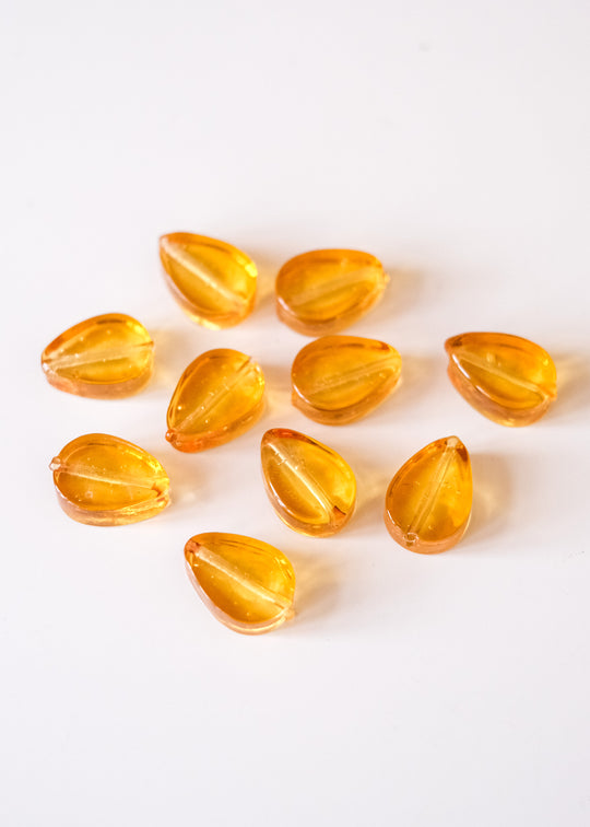 Murano druppel, amber