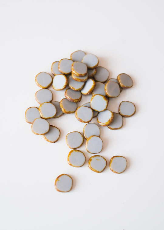 Onregelmatig rond 15 mm, grijs