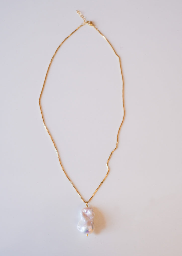 halsketting met barokparel