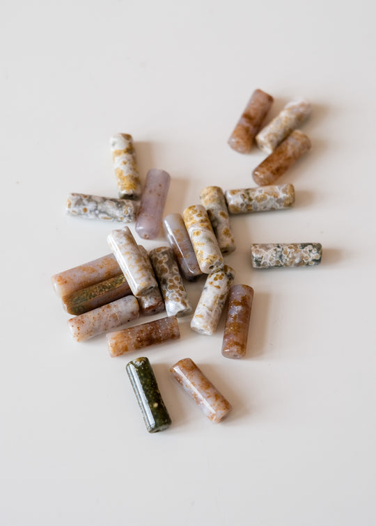 Kralen buisjes oceaan jaspis