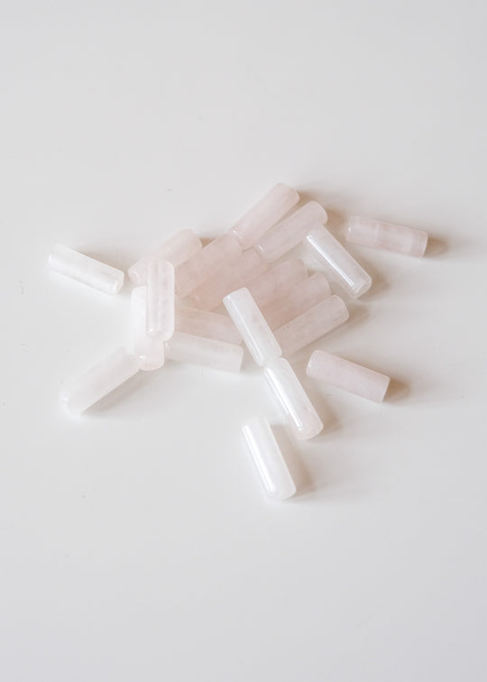 Kralen buisjes kwarts