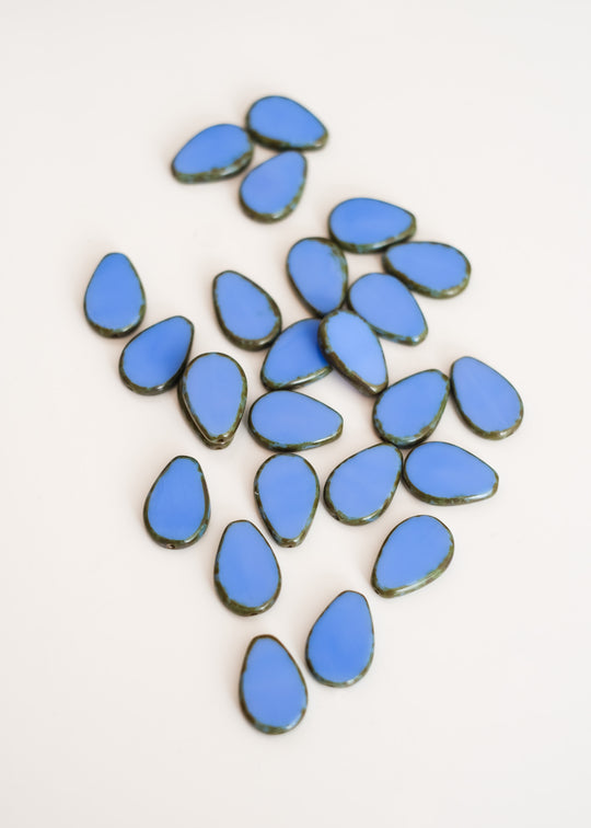 Druppel, lavendelblauw