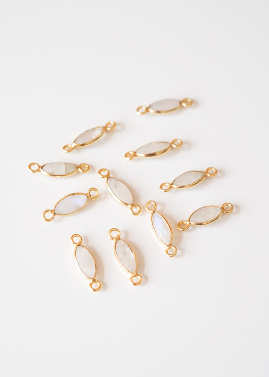 Link navette maansteen, verguld