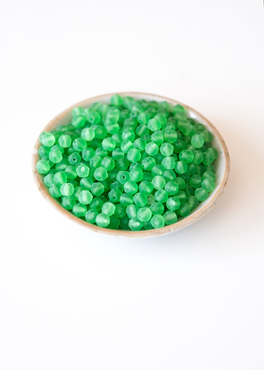 Mat bolletje 4mm, groen