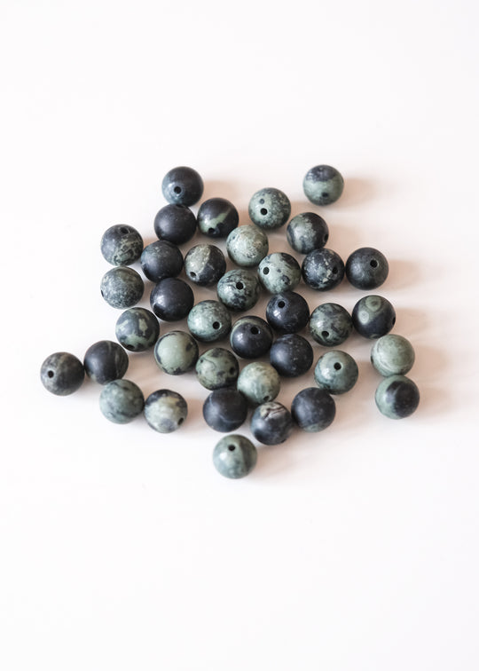 Matte bolletjes jaspis