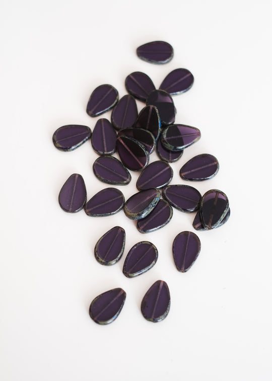Druppel, aubergine
