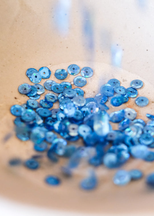 Pailletten facet, holografisch