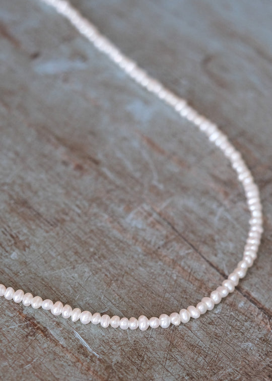 Halsketting met zoetwaterparels