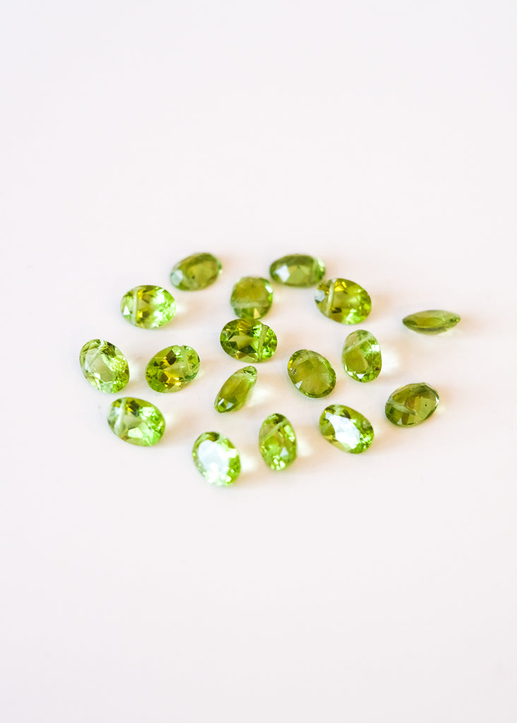 peridot briolettes