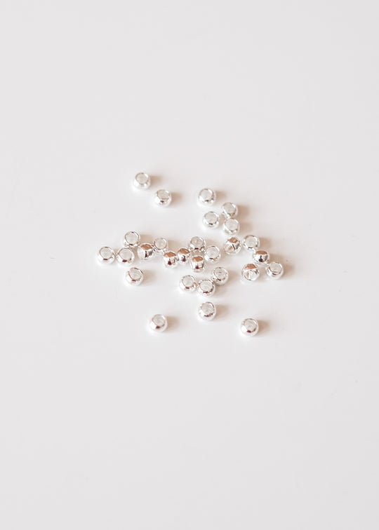 Pletkraal verzilverd, groot