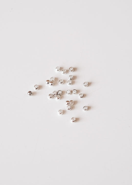 Pletkraal verzilverd, klein