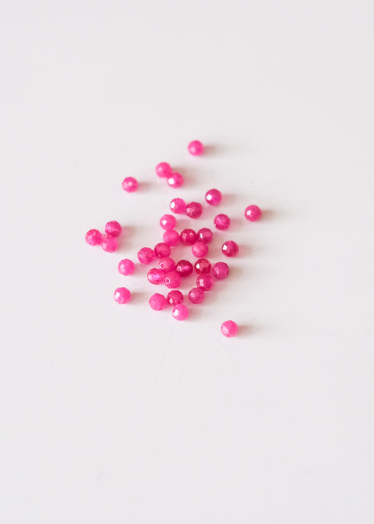 Mini kraaltjes roze agaat