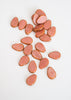 oud roze glaskralen