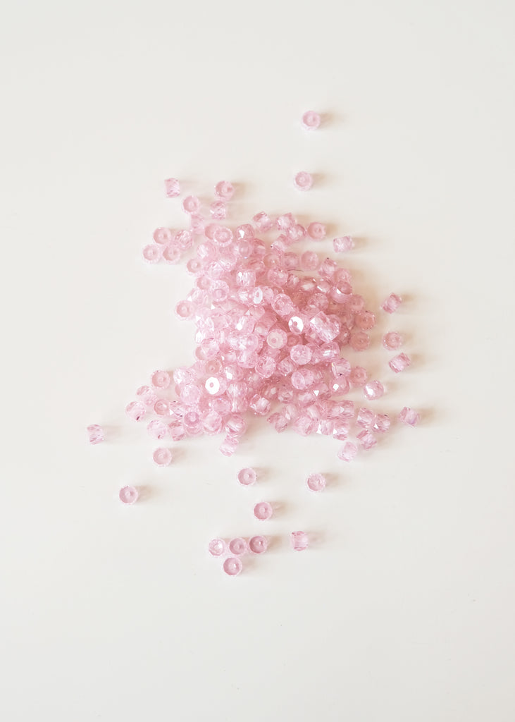 roze zirkoon kraaltjes