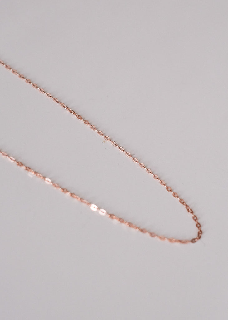 rose gouden ketting