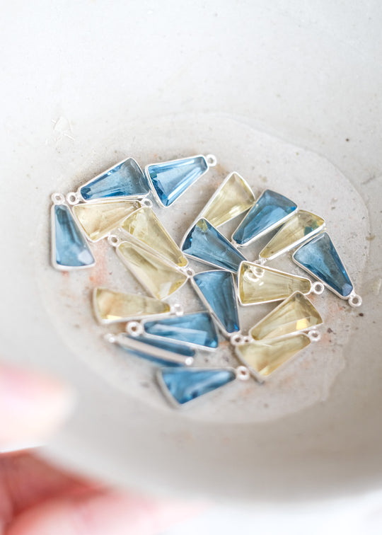 Hanger waaier lemon kwarts