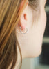 zilveren hoop earrings