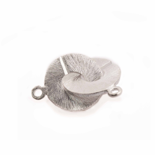 Designsluiting zilver