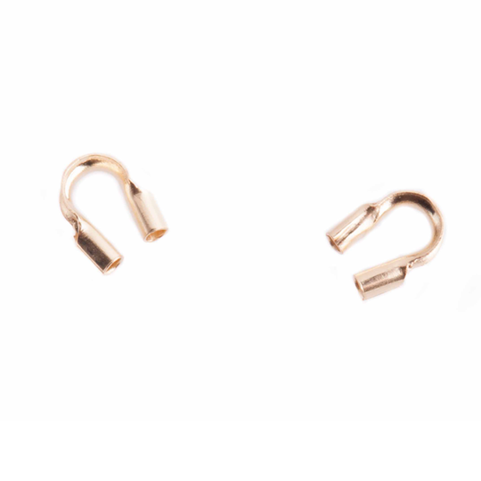 Draadgeleider verguld