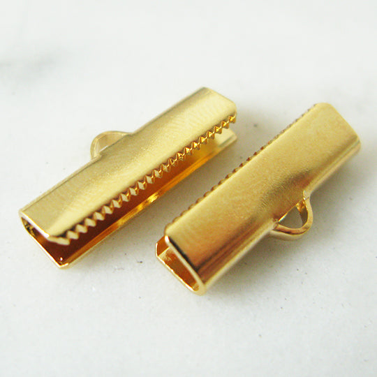 Lintklem 19mm goudkleurig