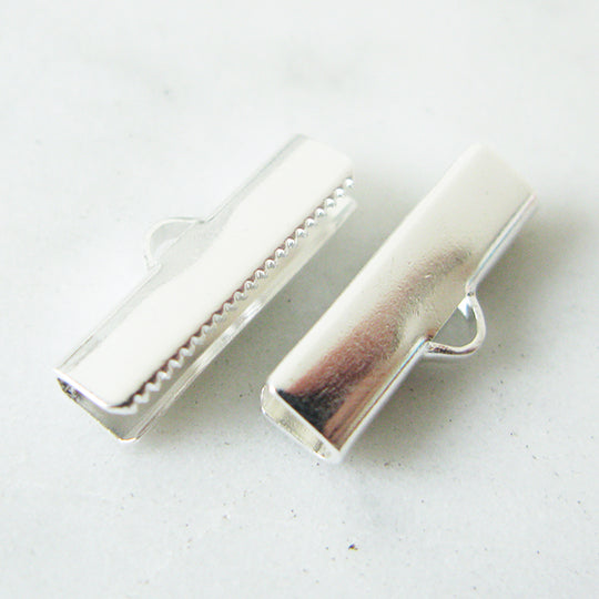 Lintklem 19mm zilverkleurig