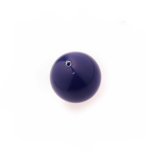 Kraal Swarovski-kristal lapis donker 12 mm