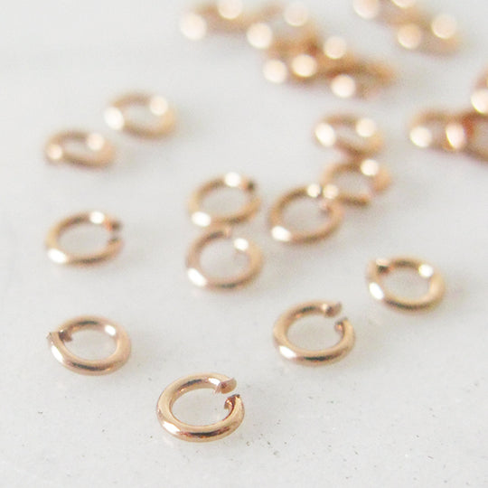 Open ringetje mini rosé