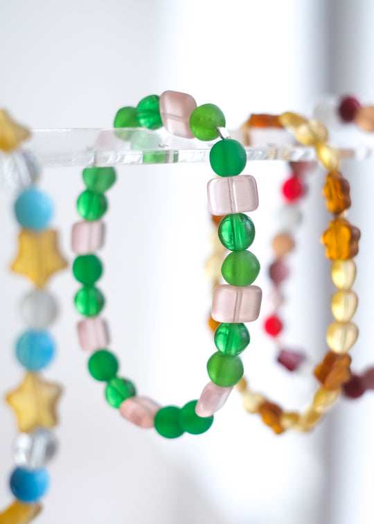 DIY pakket armbandjes rijgen op elastiek