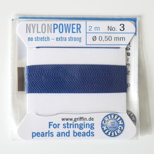 Parelgaren donkerblauw 3