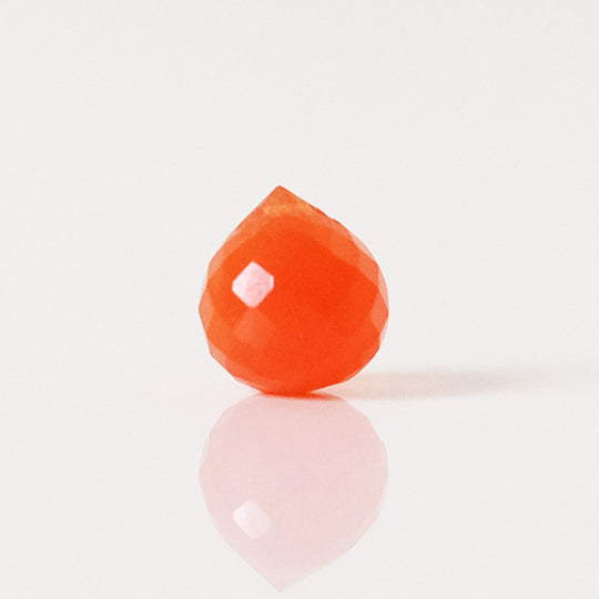 Briolette onion carneool