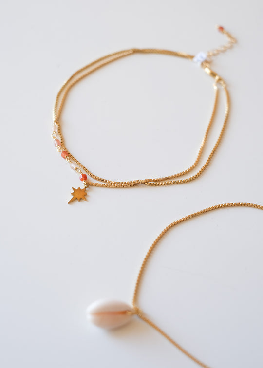 Enkelbandje met kraaltjes