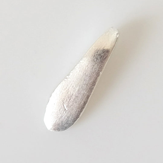 Bedel traan, verzilverd