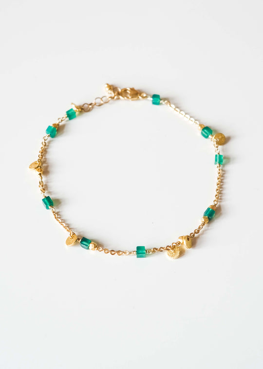 Fijn armbandje, groen