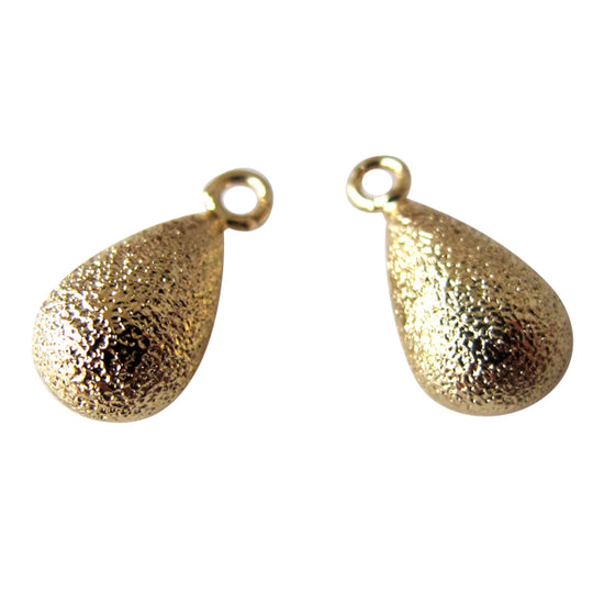 Druppel geel verguld