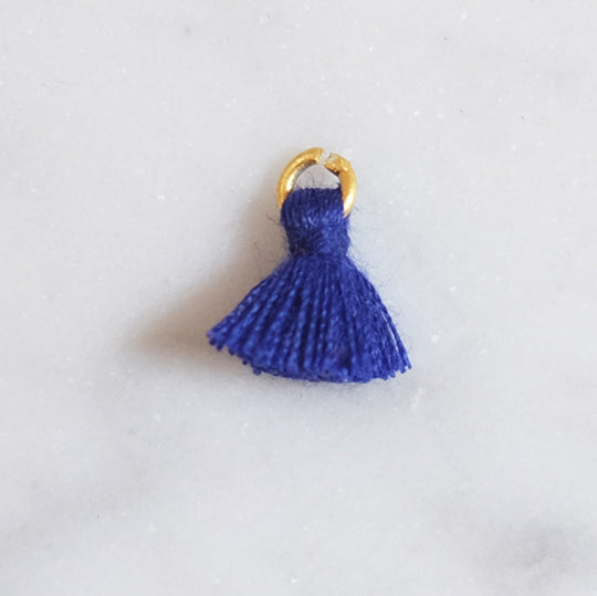 Mini flosj donker blauw