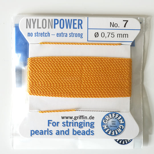 Parelgaren okergeel 7