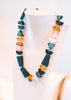 halsketting met glaskralen murano
