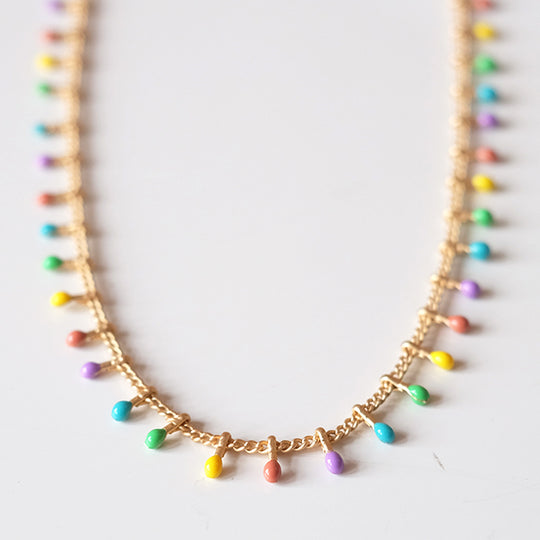 Ketting met stokjes, multicolour