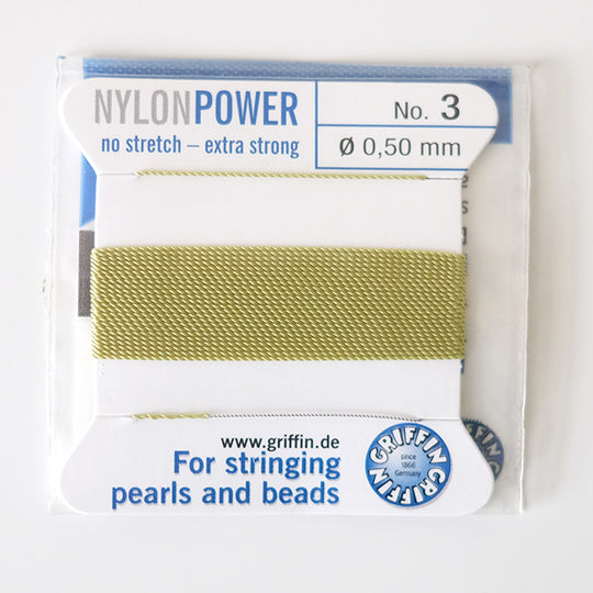 Parelgaren lichtgroen 3