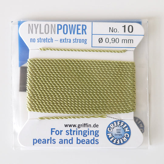 Parelgaren lichtgroen 10