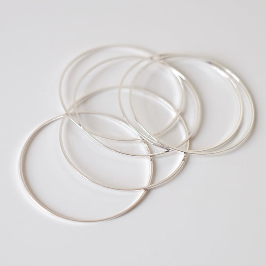 Grote cirkel, zilver