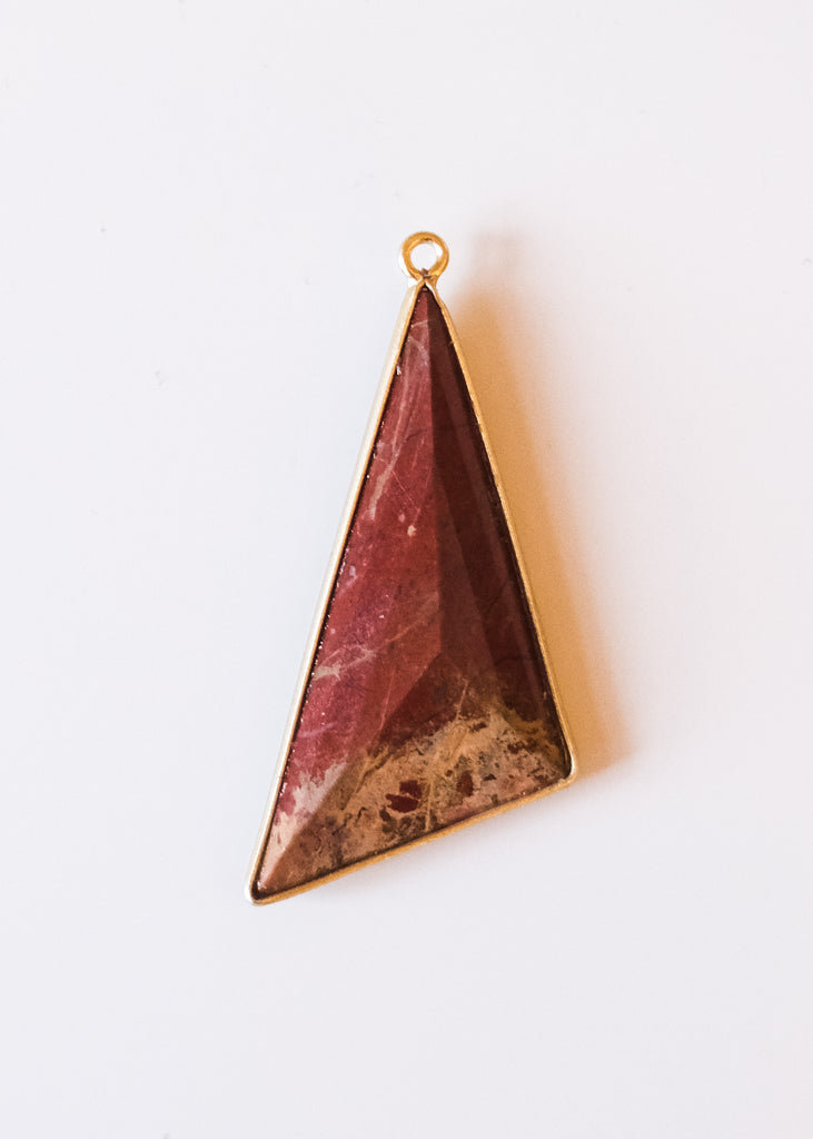 jaspis driehoek hanger