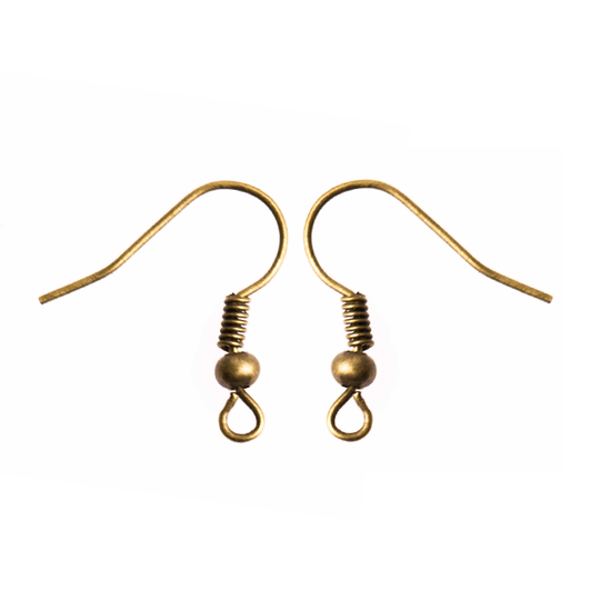 Oorhaak open oud goud