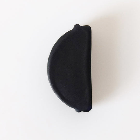 Murano halve maan, zwart